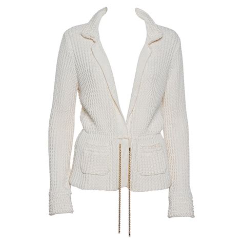 chanel paris cream sweatshirt|chanel cardigan sweatshirt.